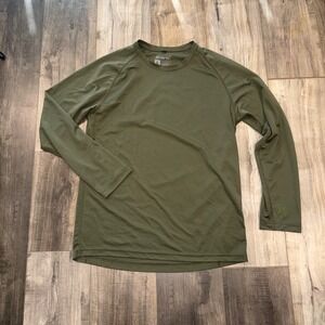 Vertx Long Sleeve Tactical Shirt Mens Large Green Performance Athletic